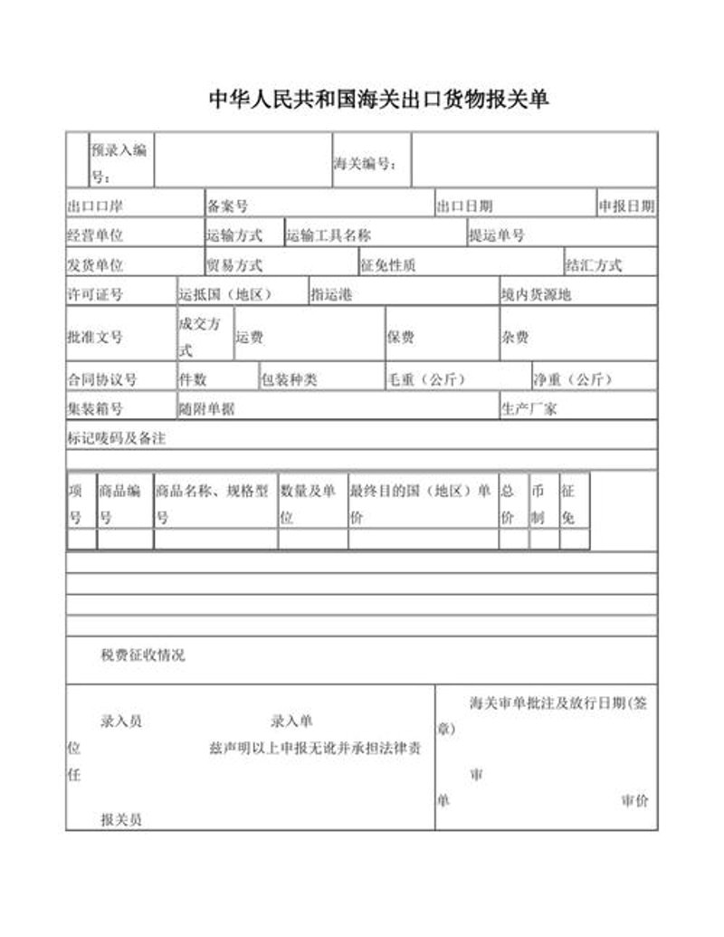 货物报关——您通关路上的得力助手
